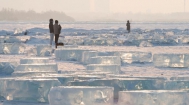 “冰城”哈尔滨：“钻石海” 引客来